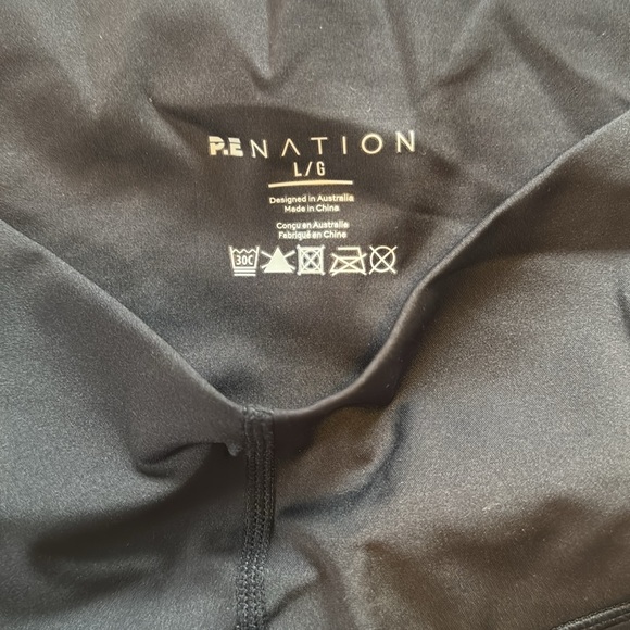 P.E. NATION // sprint time bike short in black - Picture 7 of 8